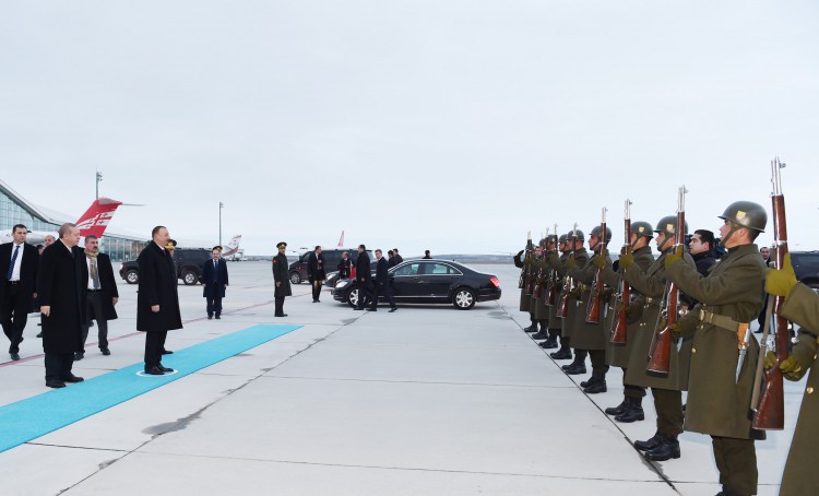 President Ilham Aliyev ended his working visit to Kars - PHOTOS